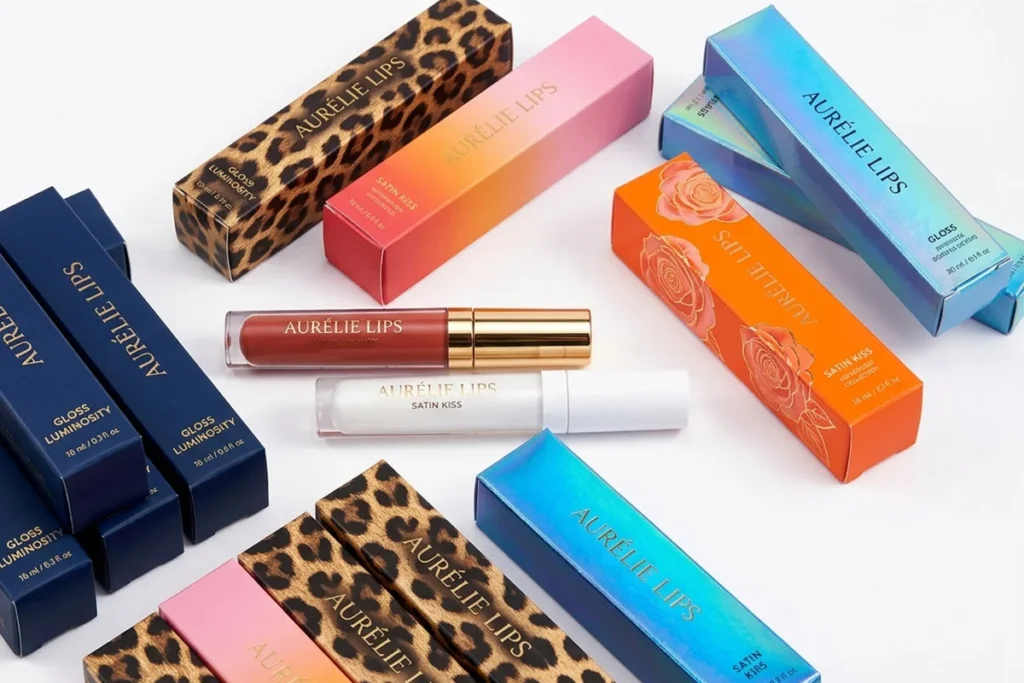 Custom Lip Gloss Packaging